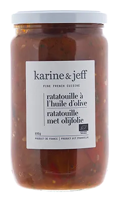 Karine & Jeff Bio Karine & Jeff Ratatouille met Olijfolie Bio (660 gr)