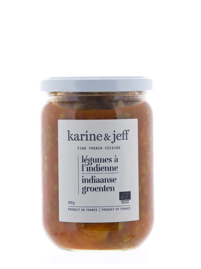Karine & Jeff Bio Karine & Jeff Indiase Groenten Bio (520 gr)