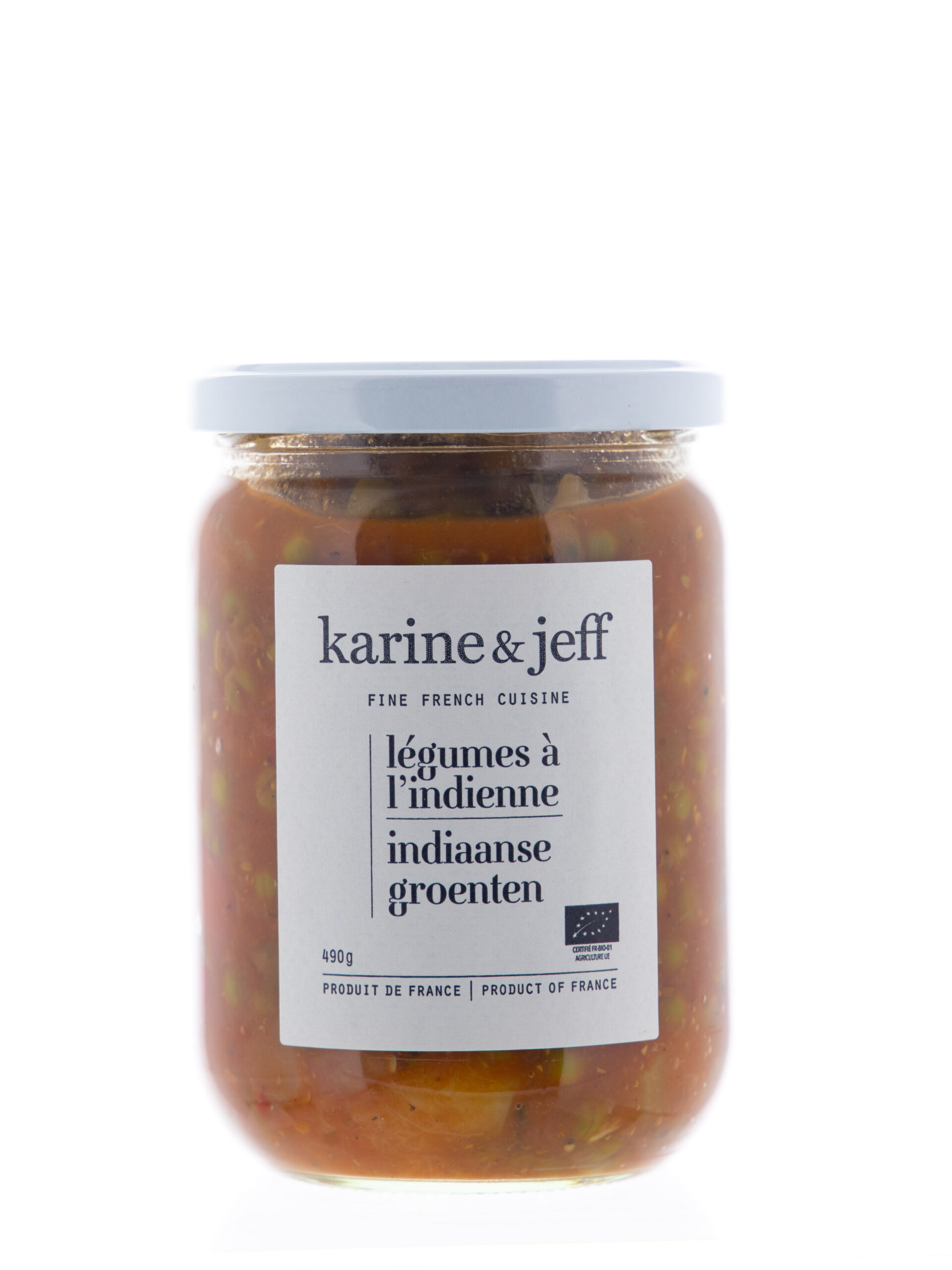 Karine & Jeff Bio Karine & Jeff Indiase Groenten Bio (520 gr)