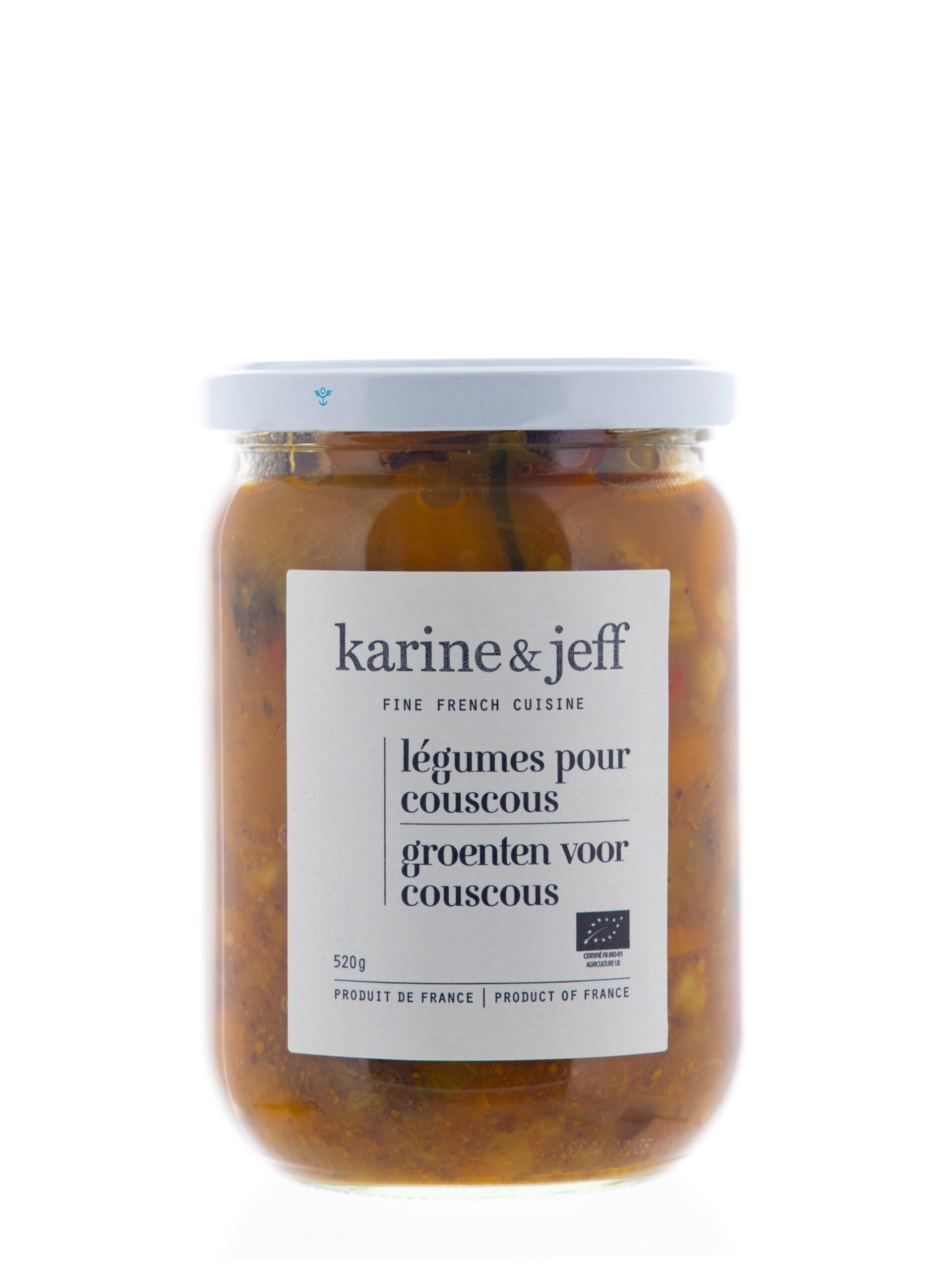 Karine & Jeff Bio Karine & Jeff Groenten voor Couscous Bio (520 gr)