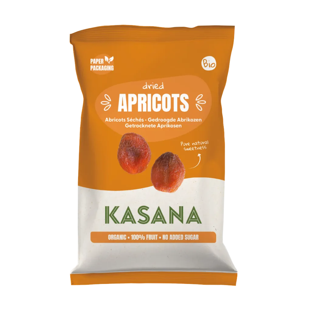 Kasana Fruits Kasana Gedroogde Abrikozen Bio (150 gr)