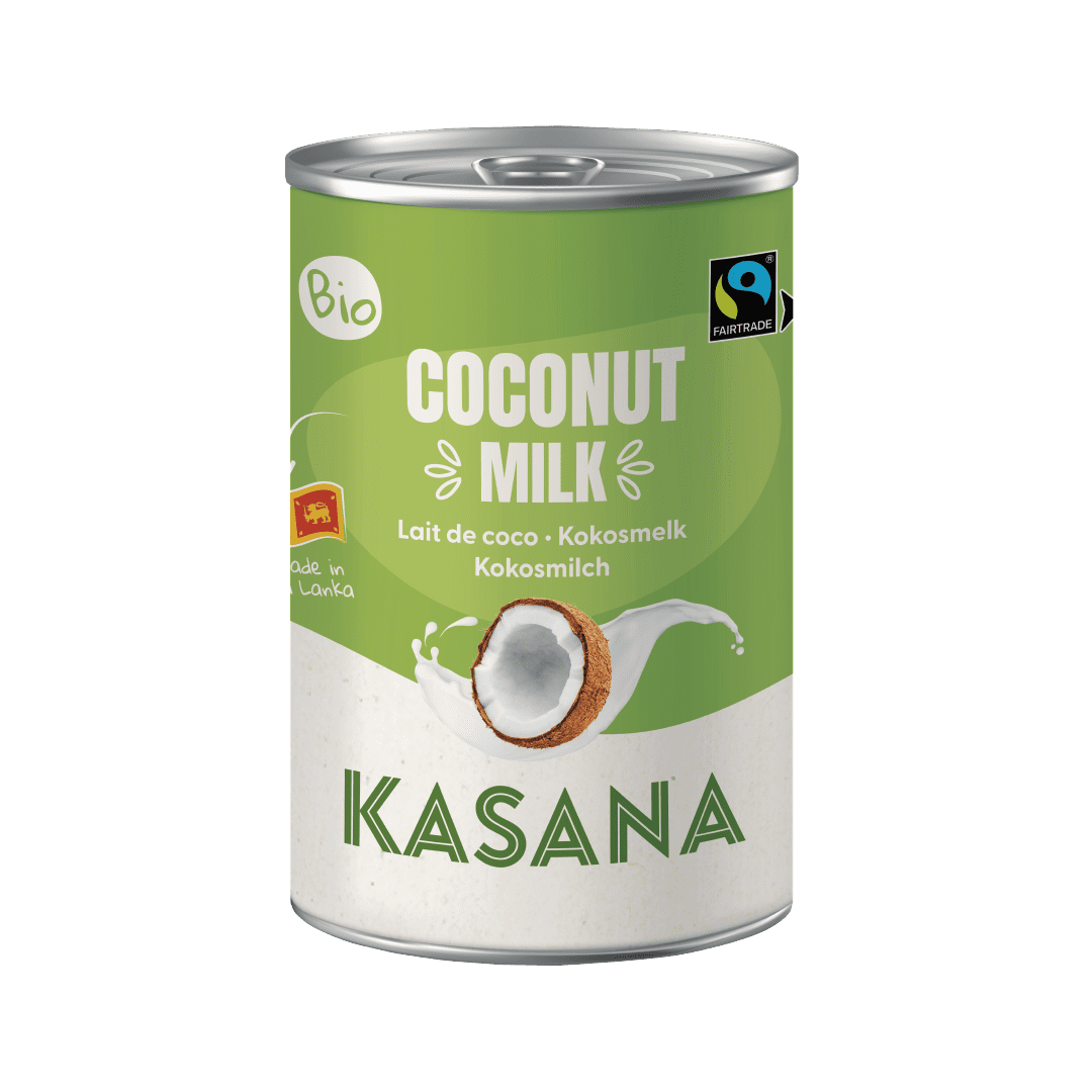 Kasana Fruits Kasana Kokosmelk Bio (400 ml)