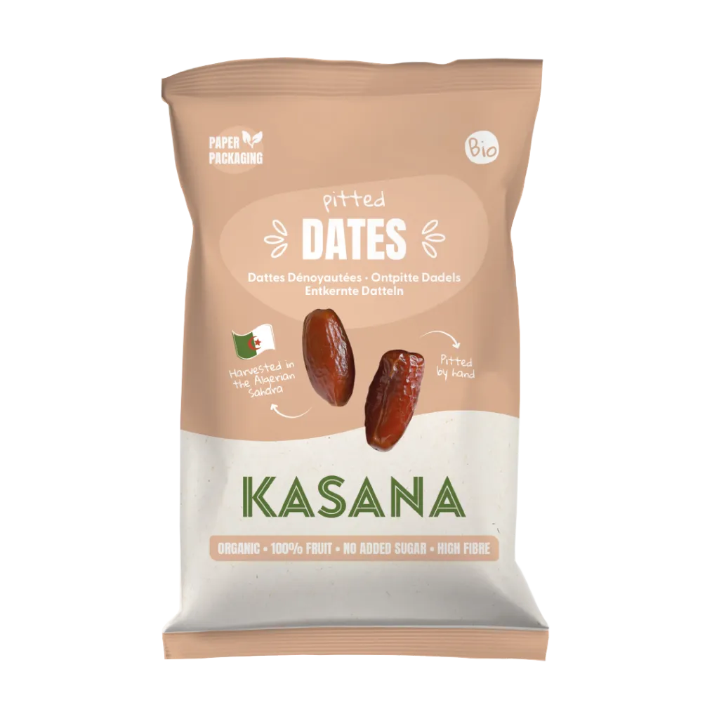 Kasana Fruits Kasana Gedroogde Dadels Bio (150 gr)