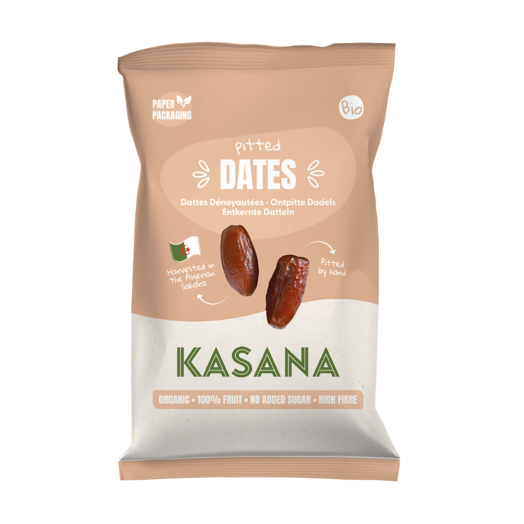 Kasana Fruits Kasana Gedroogde Dadels Bio (150 gr)