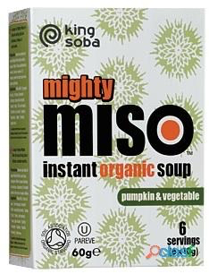 King Soba Miso Soep Instant Pompoen Bio (6 x 10 gr)