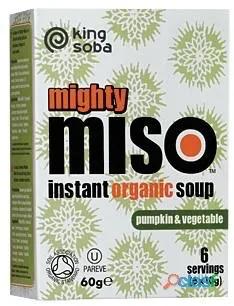 King Soba Miso Soep Instant Pompoen Bio (6 x 10 gr)