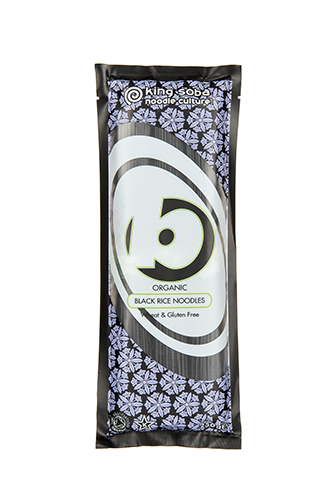 King Soba Zwarte Rijst Noedels Glutenvrij Bio (250 gr)