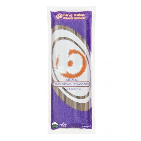 King Soba Boekweit Noedels Glutenvrij Bio (250 gr)