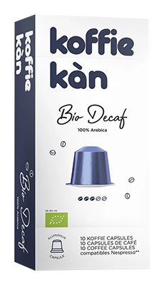 Koffie Kan Koffie Kàn Decaf Capsules Bio (10 stuks)