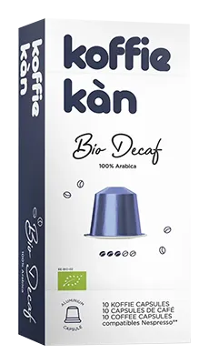 Koffie Kan Koffie Kàn Decaf Capsules Bio (10 stuks)