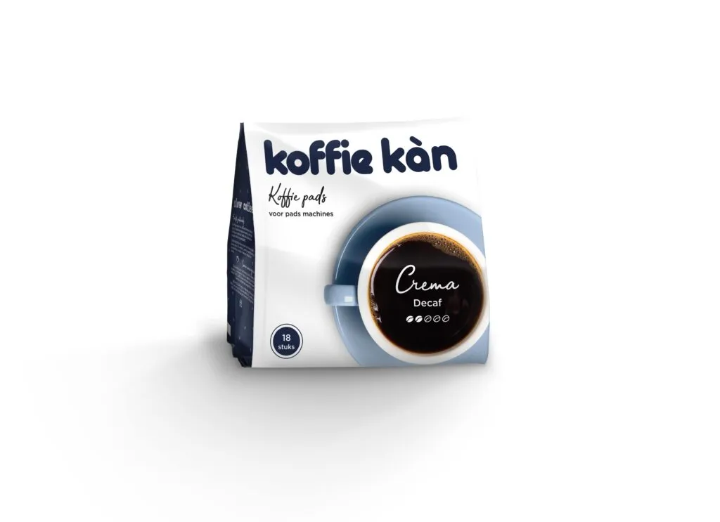 Koffie Kan Koffie Kàn Pads Crema Decaf 18 Porties (134 gr)