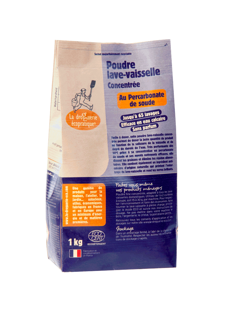 La Droguerie Ecologique Vaatwaspoeder Natriumpercarbonaat (1000 gr)