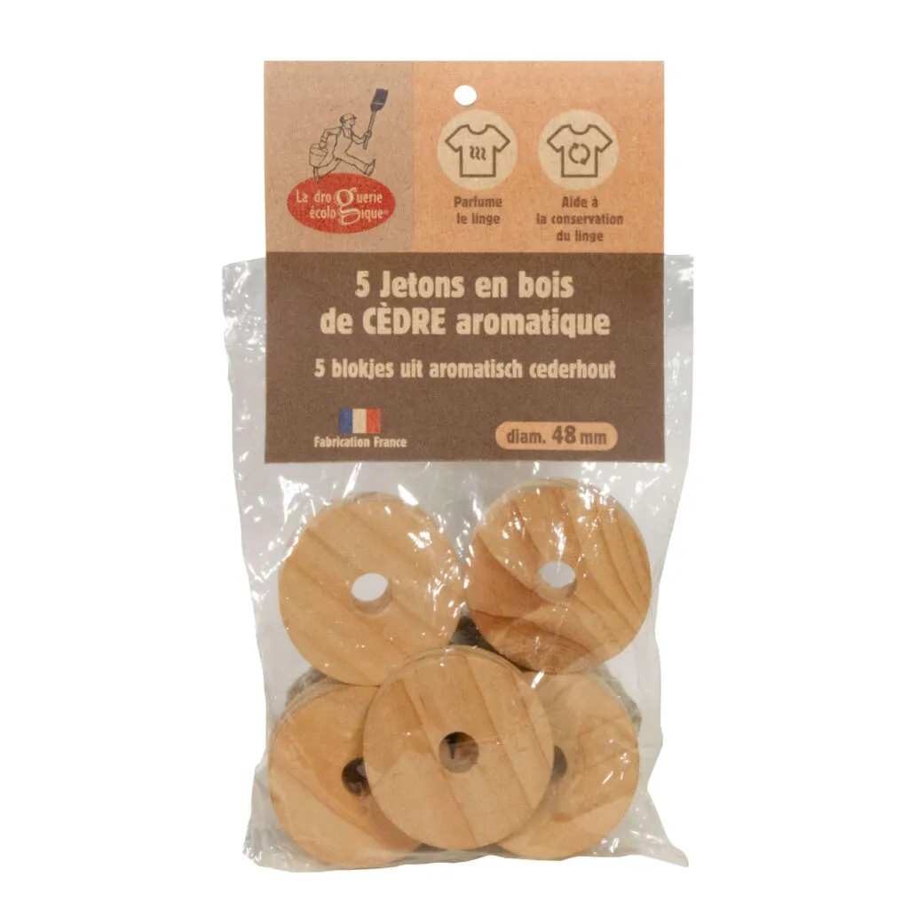 La Droguerie Ecologique Aromatische Cederhoutchips (5 stuks)