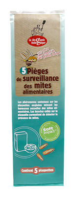 La Droguerie Ecologique Zakje met Voedselmotbewakingsvallen (5 stuks)
