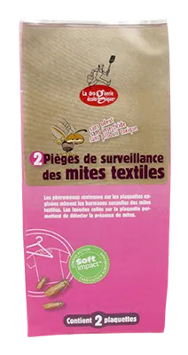 La Droguerie Ecologique Zakje met Textielmotbewakingsvallen (2 stuks)