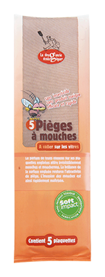 La Droguerie Ecologique Zak met Vliegenvangers (5 stuks)