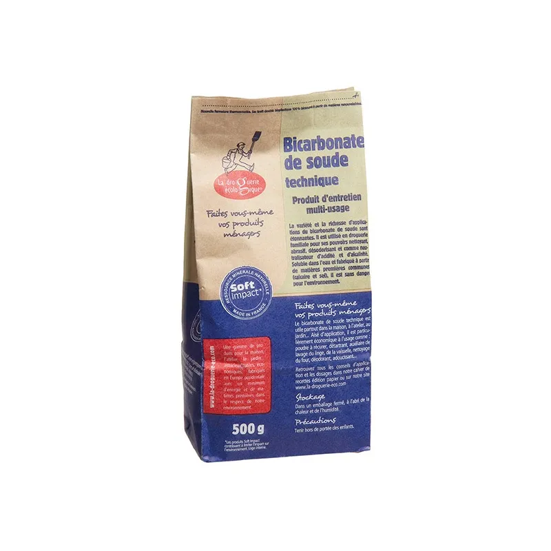 La Droguerie Ecologique Natrium Bicarbonaat Technisch Zuiver (500 gr)