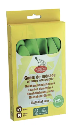 La Droguerie Ecologique Huishoudhandschoenen M (1 paar)
