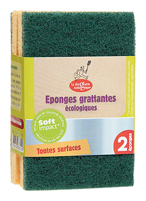 La Droguerie Ecologique Spons Vaatwas (2 stuks)