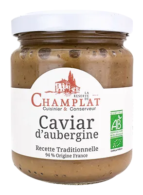 La Réserve De Champlat Aubergine Kaviaar Bio (240 gr)