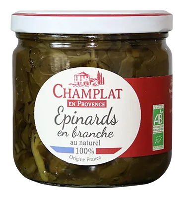 La Réserve De Champlat Spinaziebladeren Bio (230 gr)