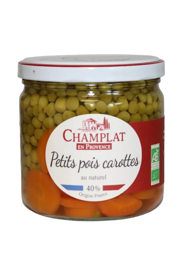La Réserve De Champlat Erwtjes Wortelen Bio (235 gr)