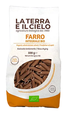 La Terra E Il Cielo Penne Spelt Volkoren Bio (500 gr)
