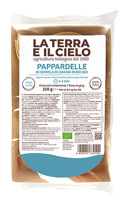 La Terra E Il Cielo Pappardelle Wit Bio (250 gr)