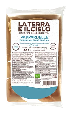 La Terra E Il Cielo Pappardelle Wit Bio (250 gr)
