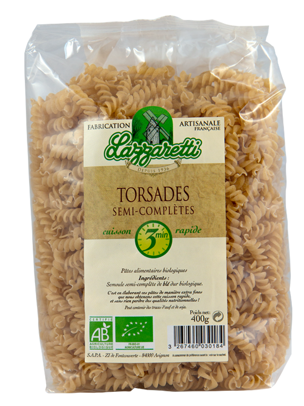 Lazzaretti Spirelli Snelkokend Bio (400 gr)