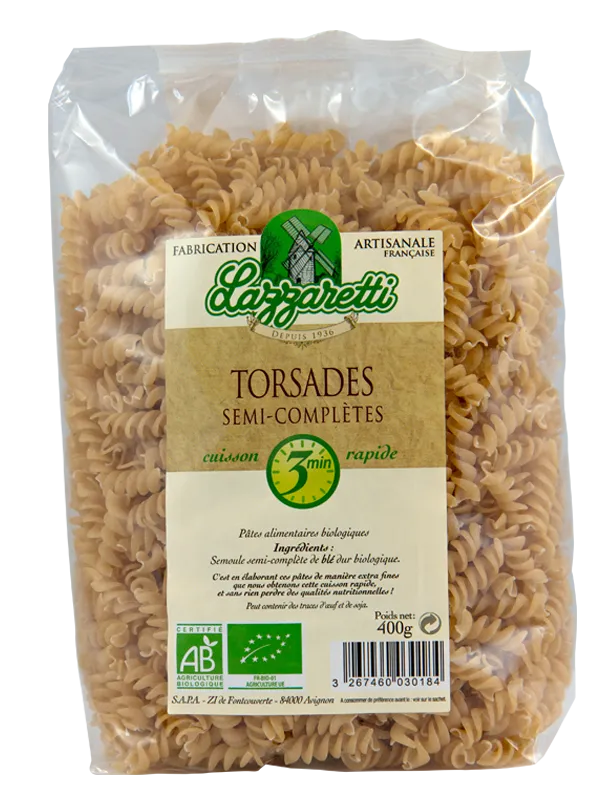 Lazzaretti Spirelli Snelkokend Bio (400 gr)