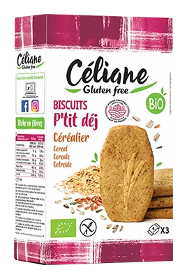 Les Recettes De Céliane Céliane Ontbijtkoek Cereal Bio & Glutenvrij (140 gr)
