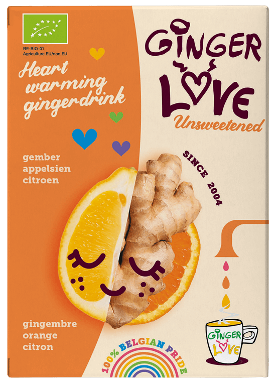 Lombardia Lfc Gingerlove Unsweetened Bio (3 x 14 gr)