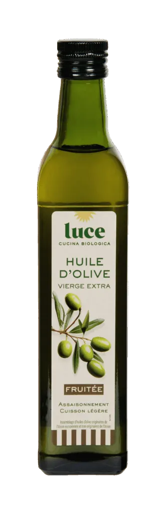 Luce Olijfolie Extra Vierge Fruitig Bio (500 ml)