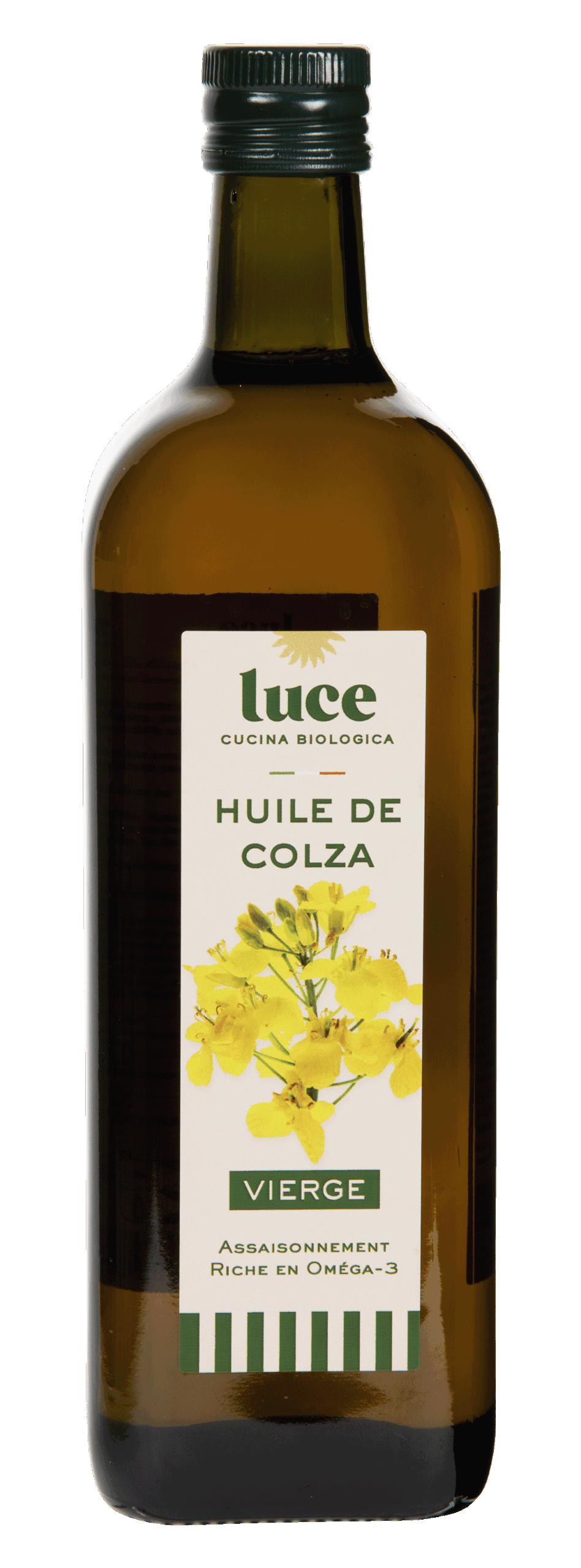 Luce Koolzaadolie Vierge Bio (1000 ml)
