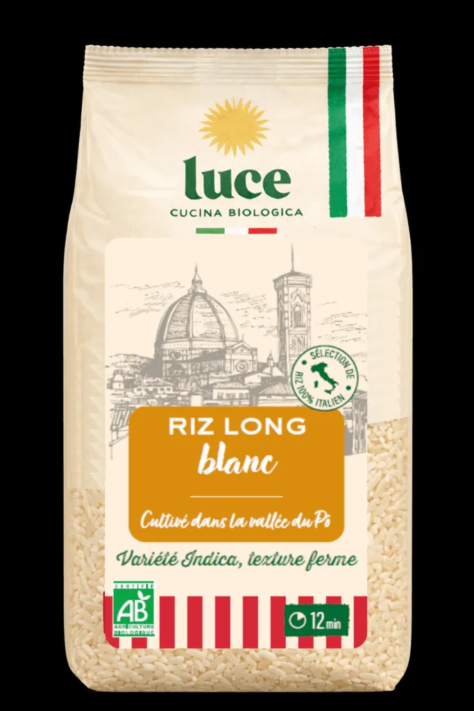 Luce Rijst Lang Wit Italië Bio (1000 gr)