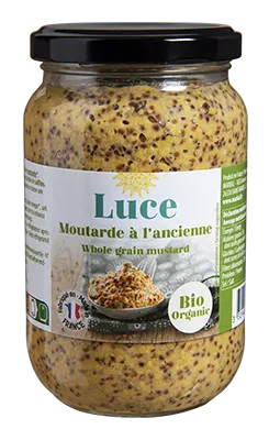 Luce Ouderwetse Mosterd met Granen Bio (350 gr)