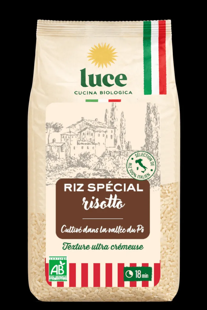 Luce Rijst Wit voor Risotto Bio (500 gr)