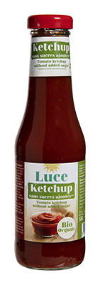 Luce Ketchup zonder Suiker Bio (500 gr)