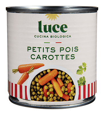 Luce Erwten & Wortels Bio (400 gr)