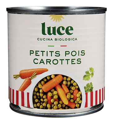 Luce Erwten & Wortels Bio (400 gr)