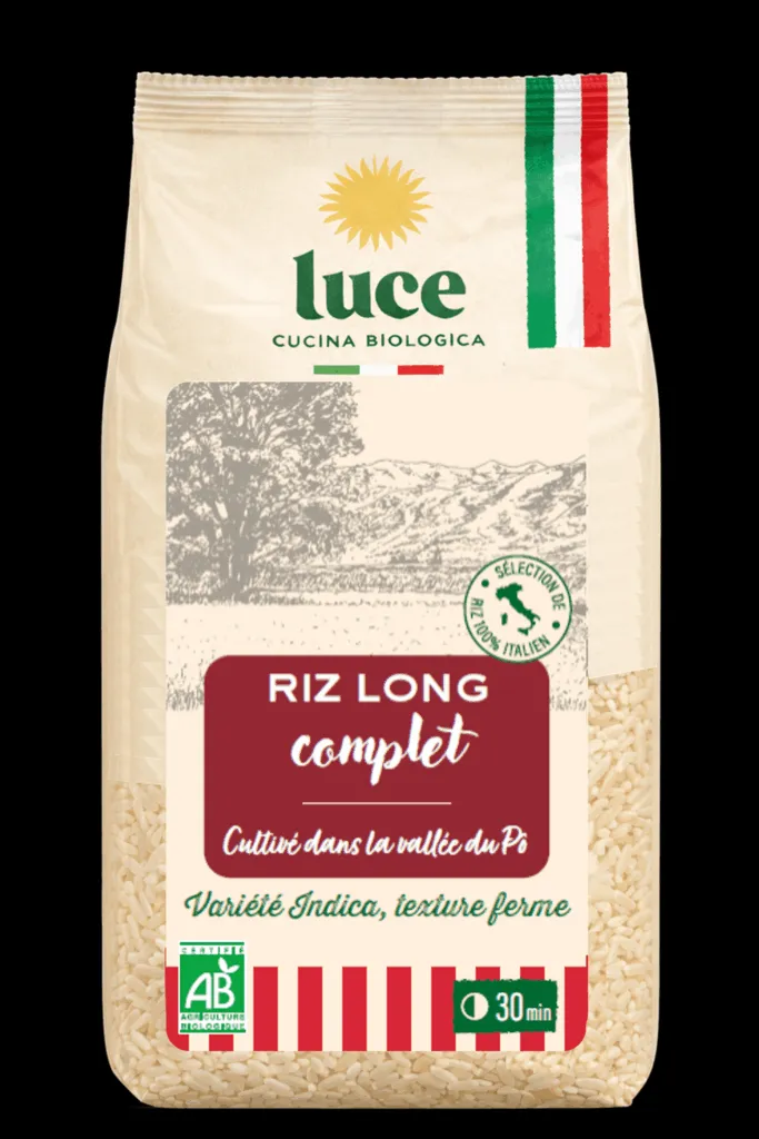 Luce Rijst Lang Volkoren Italië Bio (500 gr)