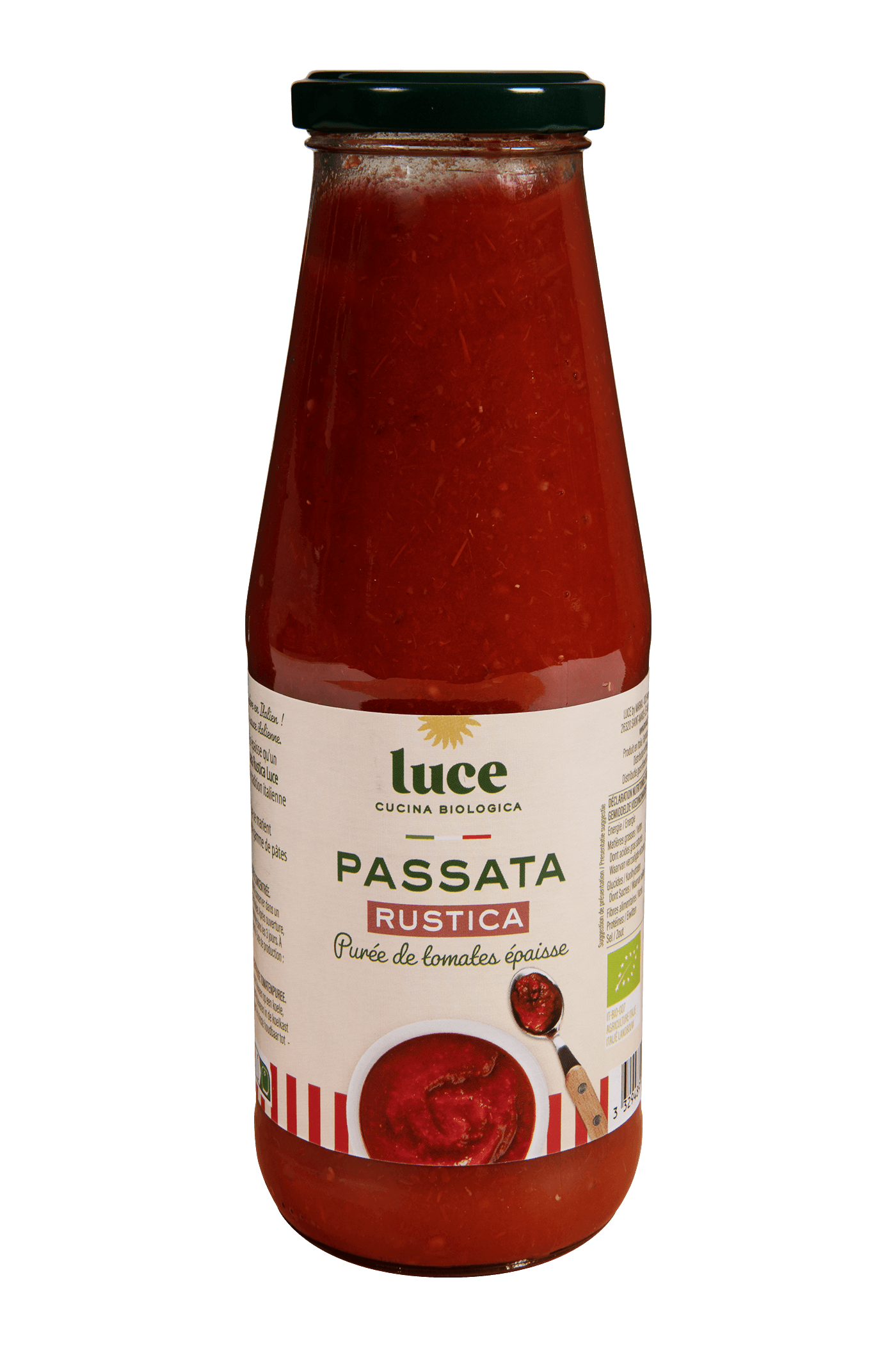 Luce Passata Rustica (voor Pizza) Bio (690 gr)