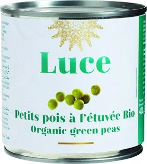 Luce Erwten Gestoomd Bio (400 gr)