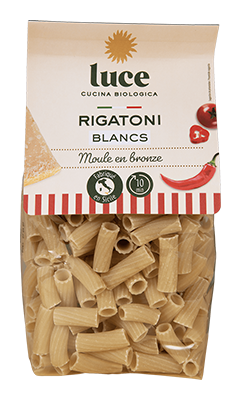 Luce Rigatoni Wit Bio (500 gr)