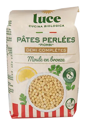 Luce Piombi Halfvolkoren Parelpasta Bio (500 gr)