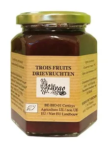 Margo 3 Fruitsoorten Confituur Bio (300 gr)