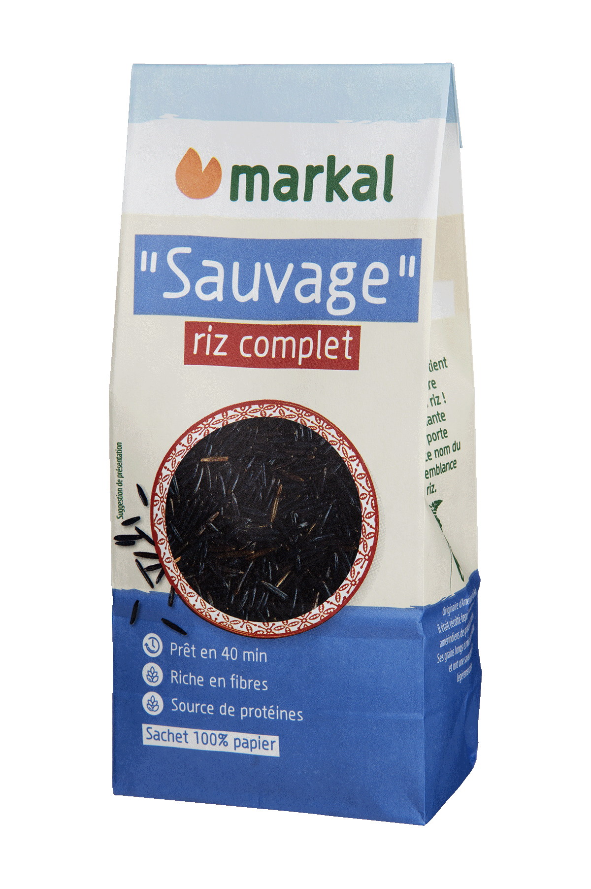 Markal Rijst Wild Bio (300 gr)