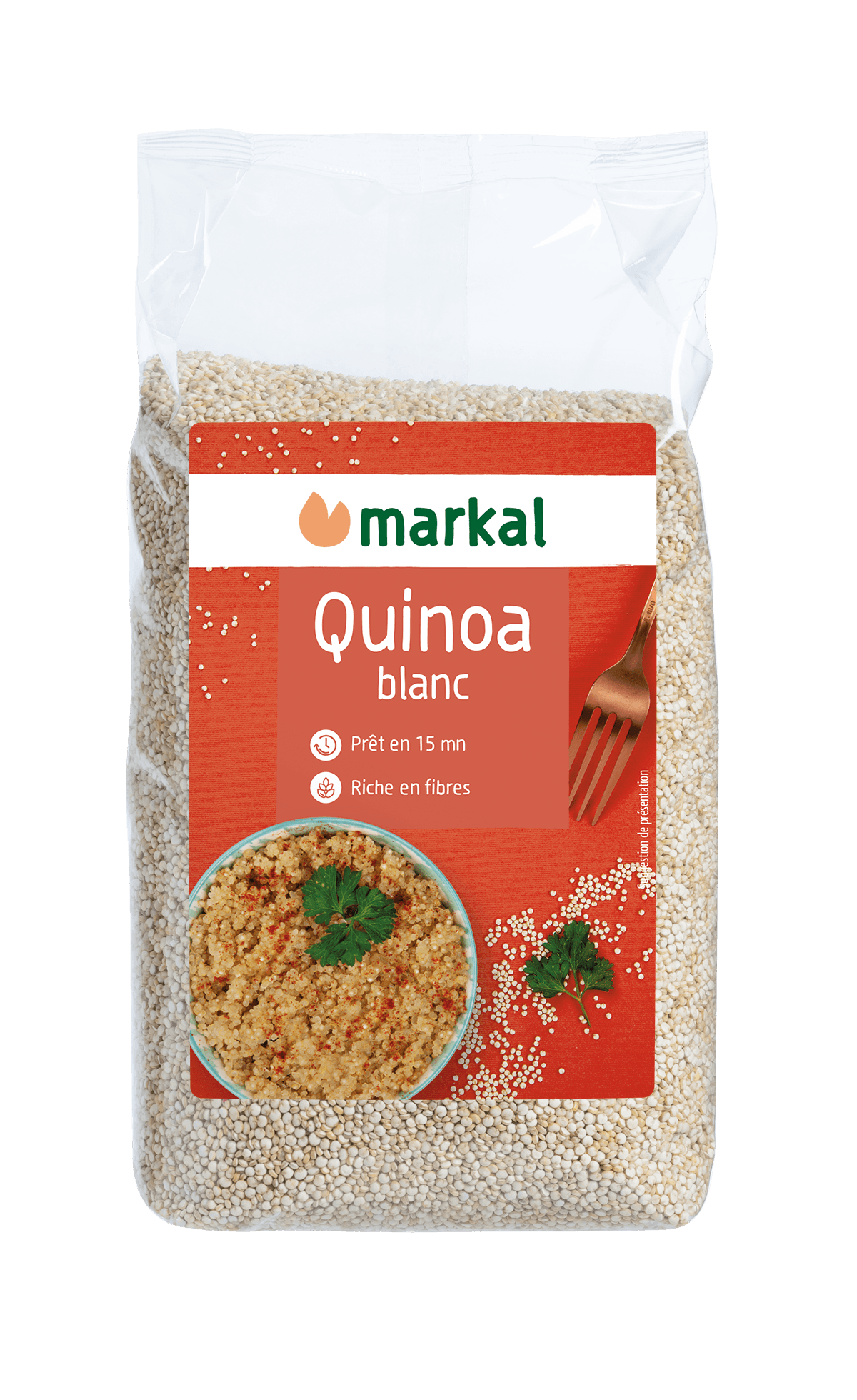 Markal Quinoa Real Wit Bio (1000 gr)