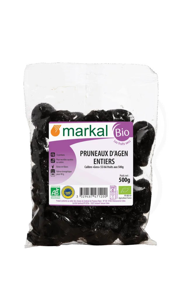 Markal Agen Pruimen 1/2 Droog - Heel Bio (500 gr)